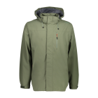 MAN JACKET ZIP HOOD WITH VENTILATIO