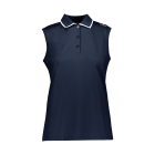 WOMAN POLO SLEEVELESS